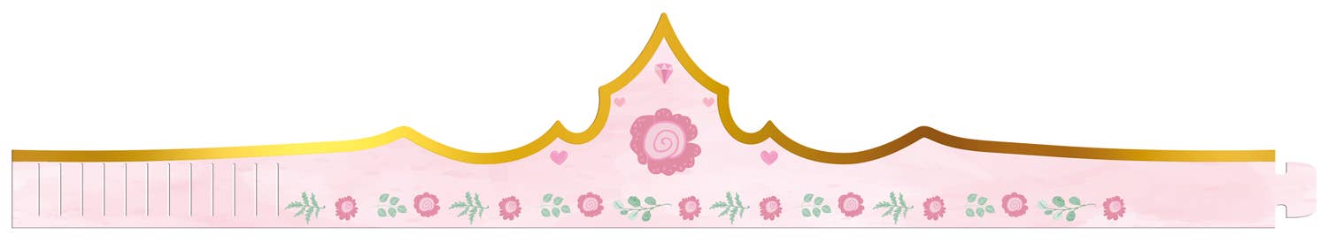 Folat BV - Wholesale Kids Hat - Kids - Crowns - Pretty Princess - 6 pieces2