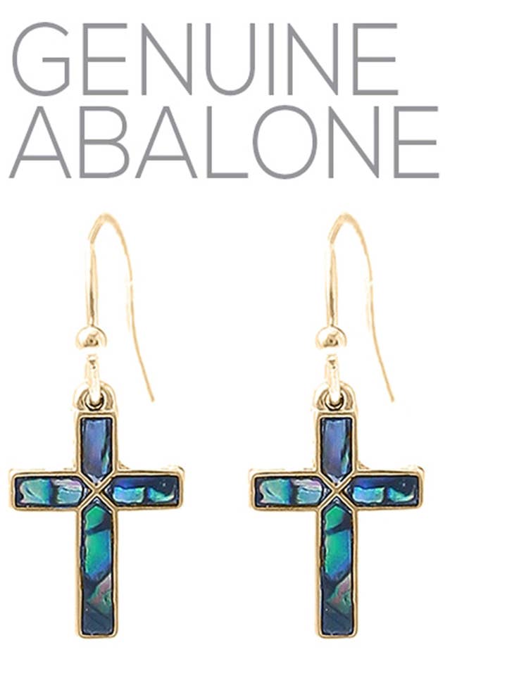 Abalone Korsörhängen för wholesale av Accessorize Me