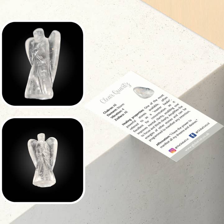 VIE - Wholesale Decorative figurine - Crystal Angel, 3.5cm14