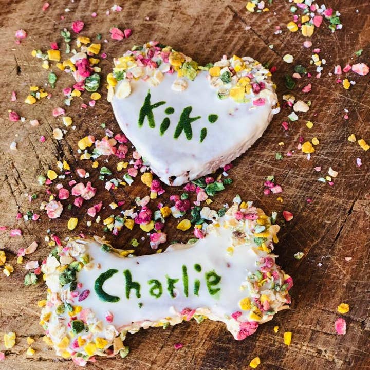 Cooka's Cookies - Wholesale Pet Treats - Dog - Rainbow Dogfetti - Cake and Food Sprinklers