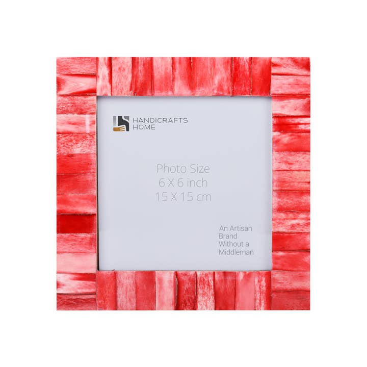Handicrafts Home - Wholesale Picture Frame - 6x6 Classic Picture Frames Wall Decor, 7 Color