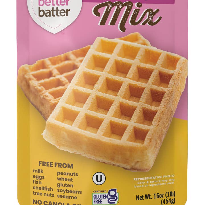 Mélange à Gaufres Sans Gluten Better Batter pour la vente par Better Batter