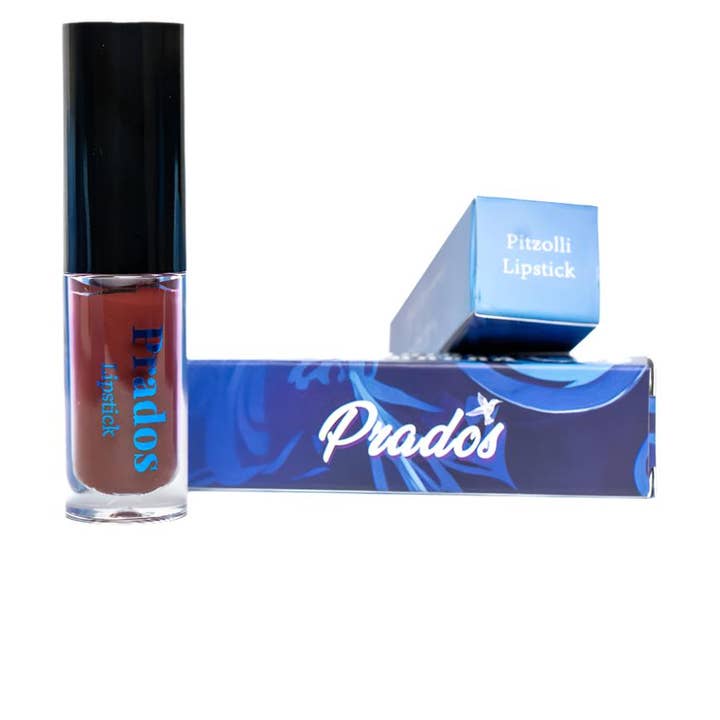 Prados x Rah Azul Indígena Guerrera Pitzolli Liquid Lipstick for wholesale by Prados Beauty