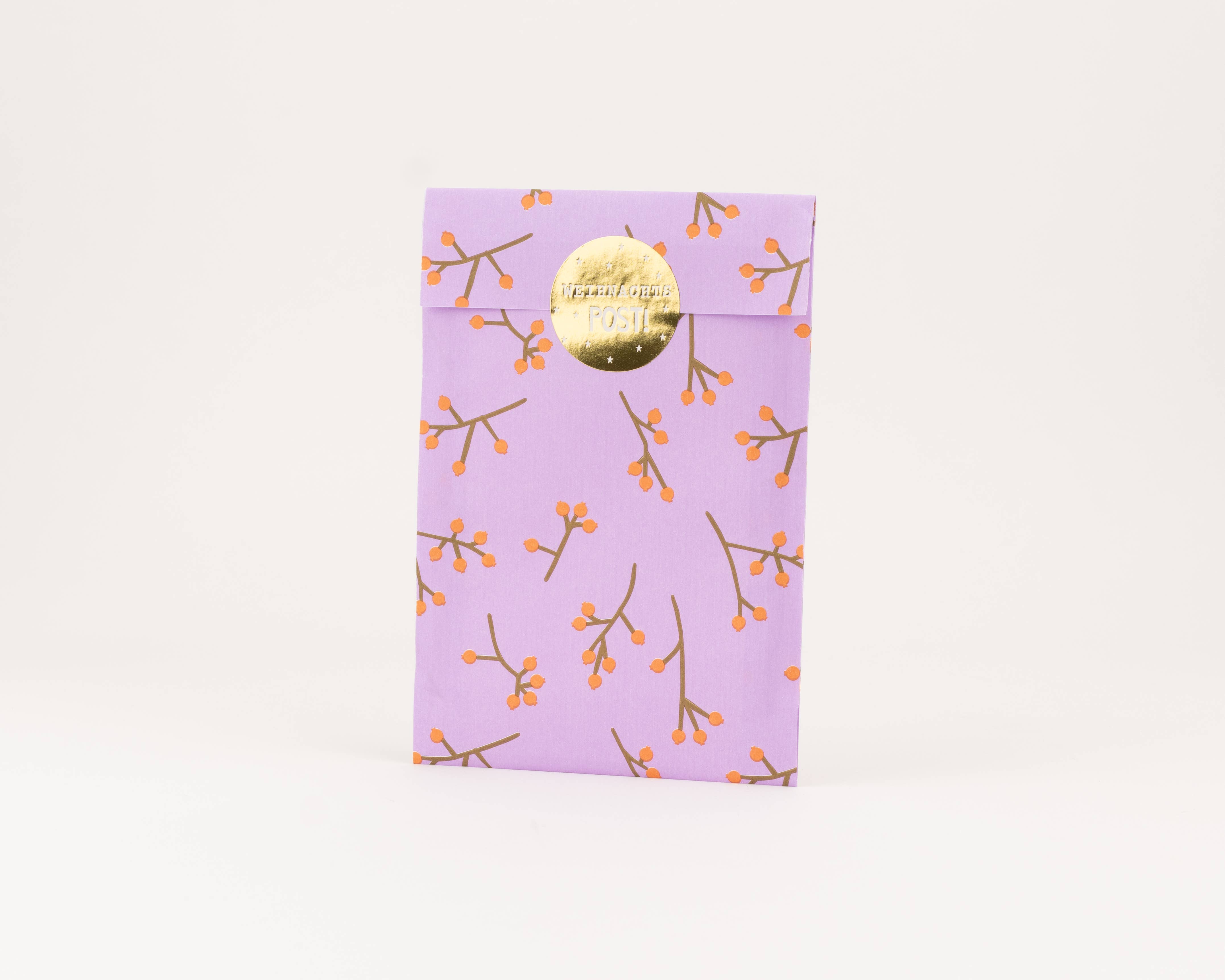 liebevoll verpackt - Wholesale Gift Bag - Paper Bags Berry Sprigs (Christmas)2