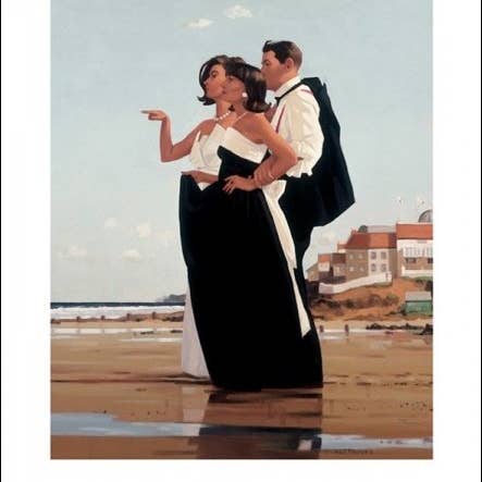 Jack Vettriano - O Homem Desaparecido II por atacado de Migneco & Smith