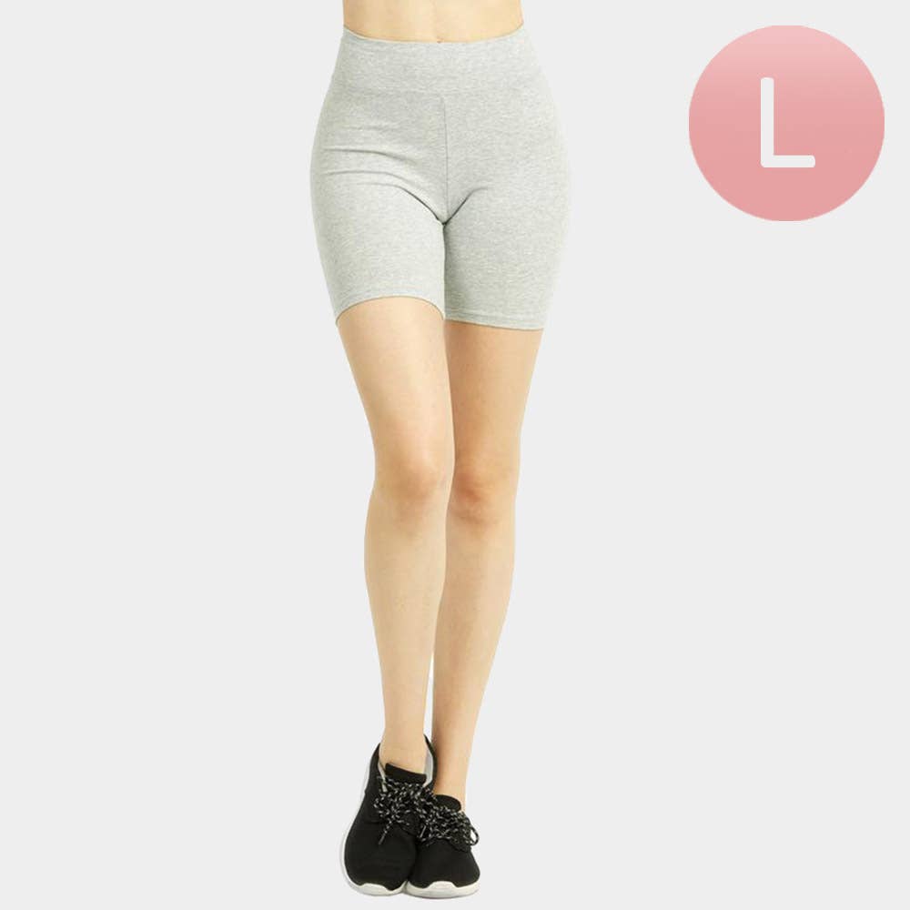 Sensibling Corp. - Wholesale Athletic Shorts - Women's - Ladies High Waisted 15 Inch Outseam Shorts Leggings
7