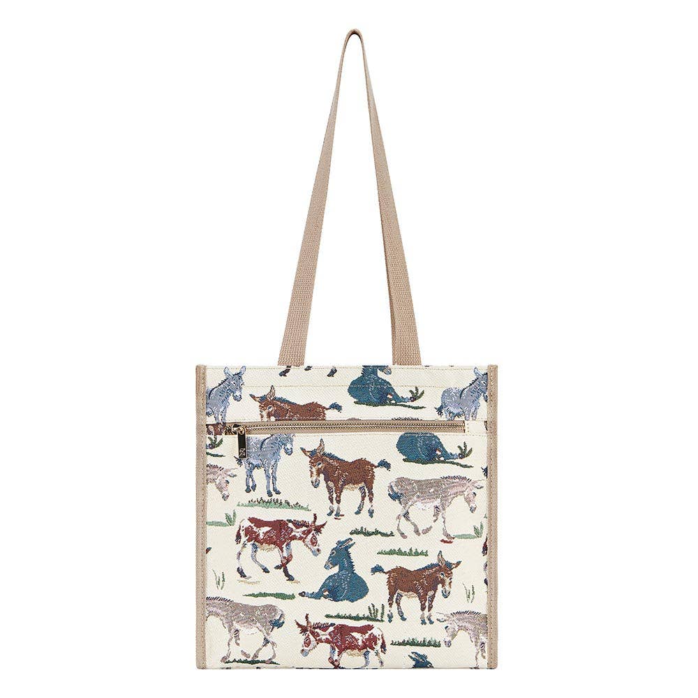 Signare Tapestry - Wholesale Grocery/Shopping Bag - Happy Donkey - Shopper Bag12