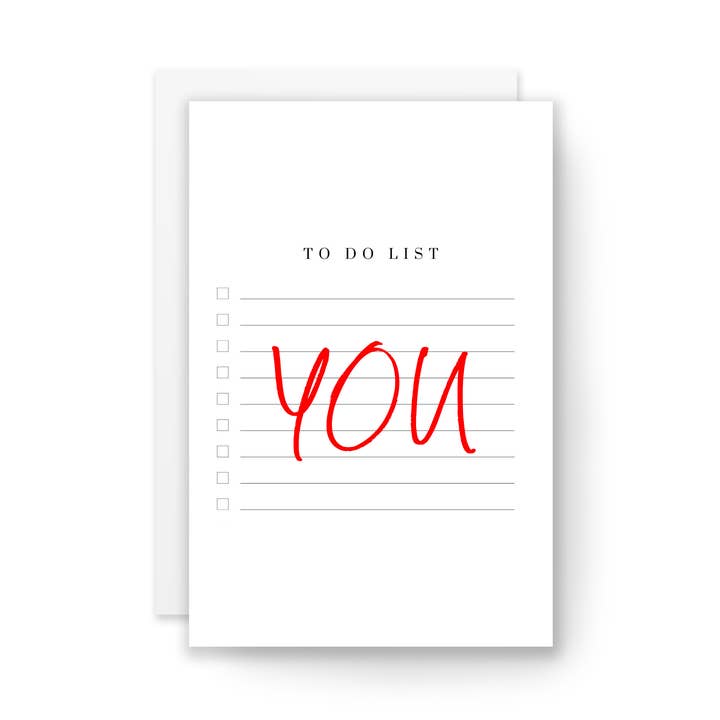 To-Do List Card for wholesale by Kaleidadope