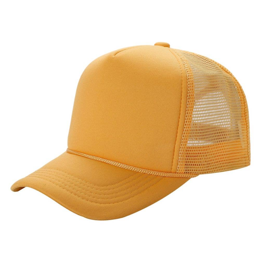 DOBBI - Wholesale Trucker Hat - Unisex - Sponge Trucker Mesh Cap1