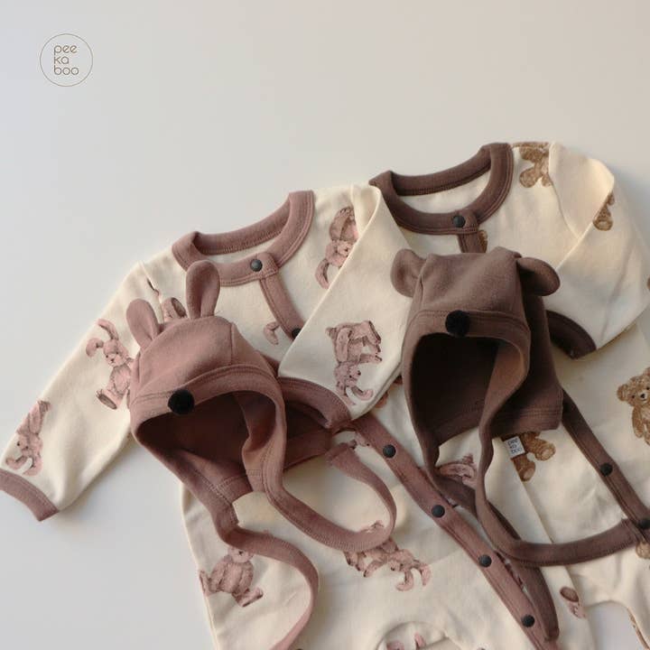 Winter Neutral babyfotad bodysuit för wholesale av peekaboo