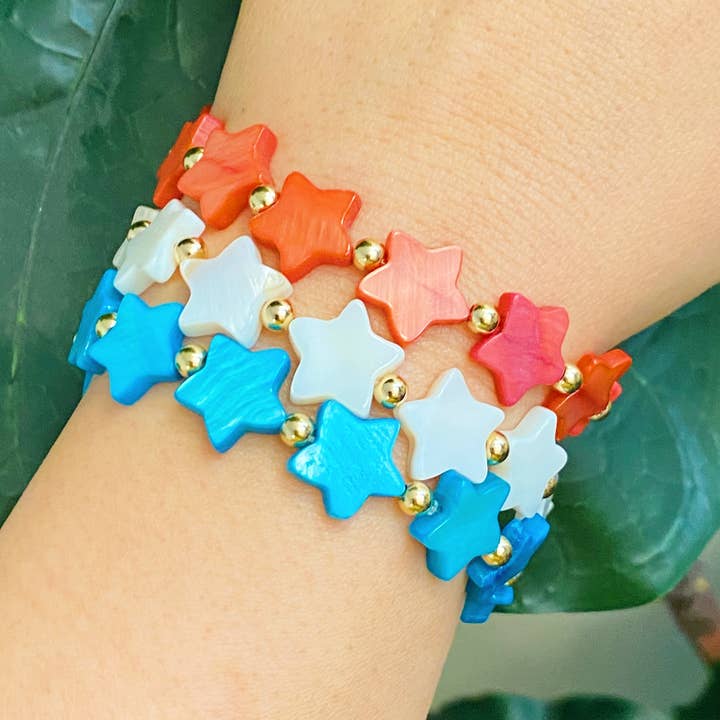 Pulseira Shelly Star Stretch por atacado de Ellison+Young