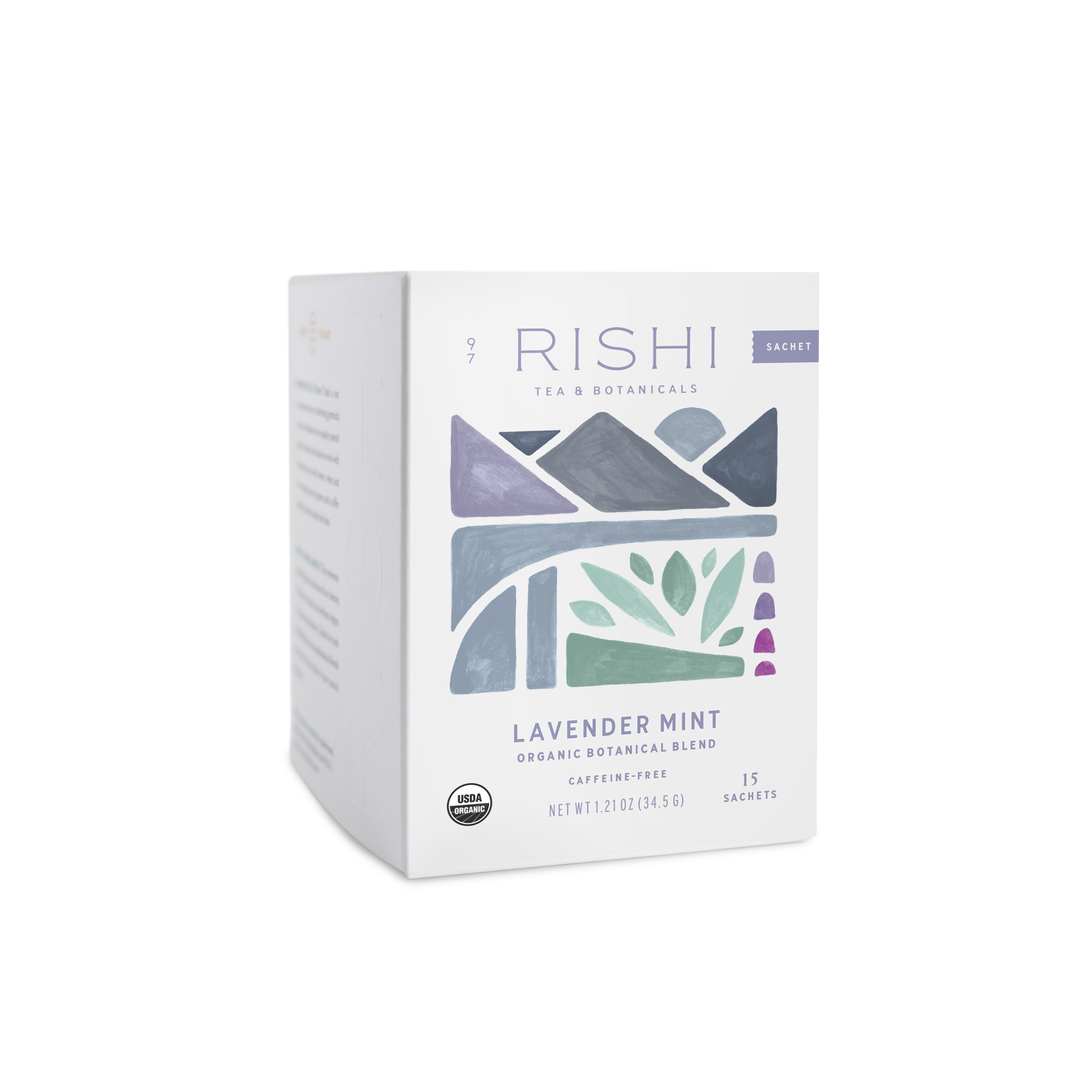 Rishi Tea & Botanicals - Wholesale Tea Bags - Lavender Mint Organic Herbal Tea Sachets1