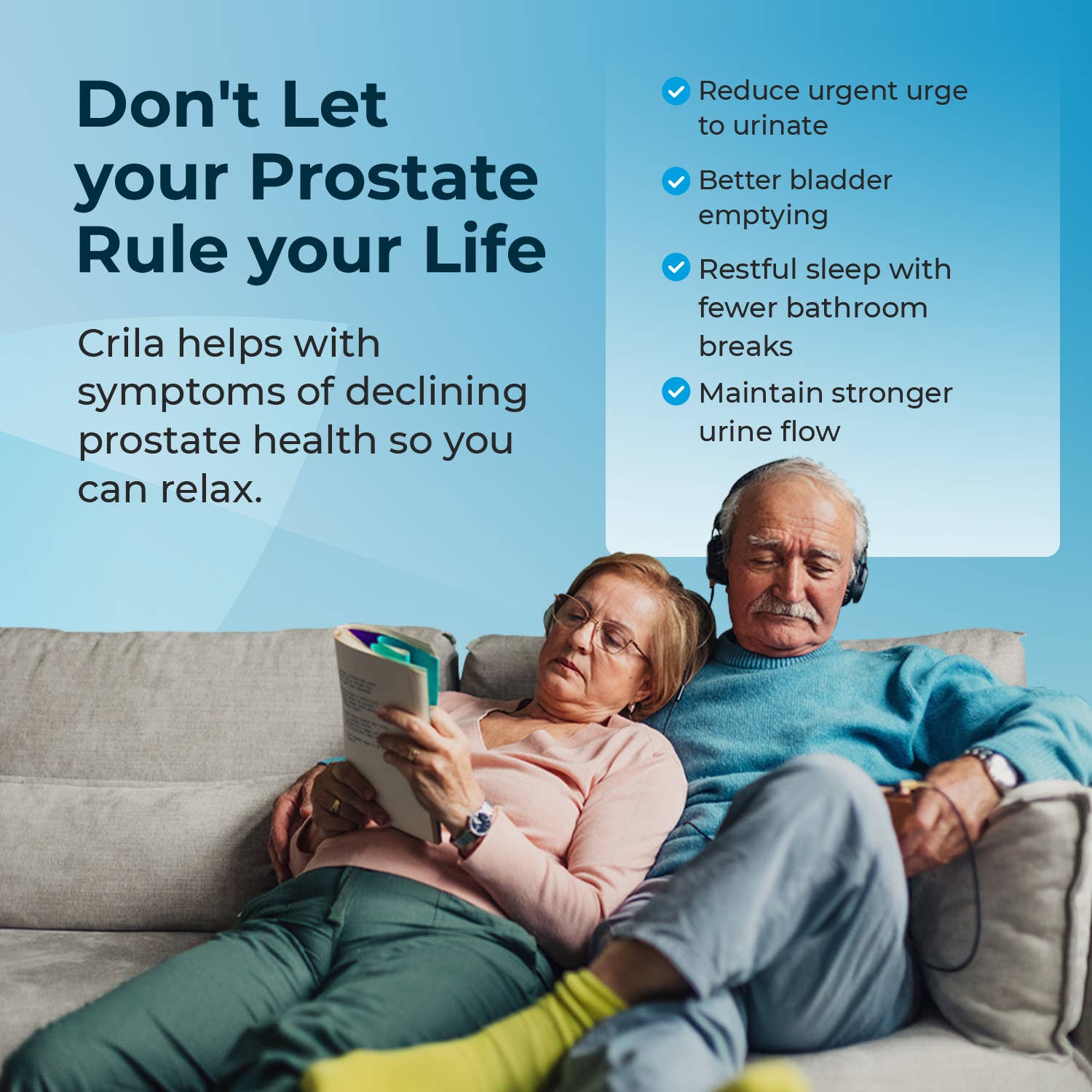 Crila Health - Wholesale Oral Supplement/Vitamin - Crila® 60ct - For Prostate Health5