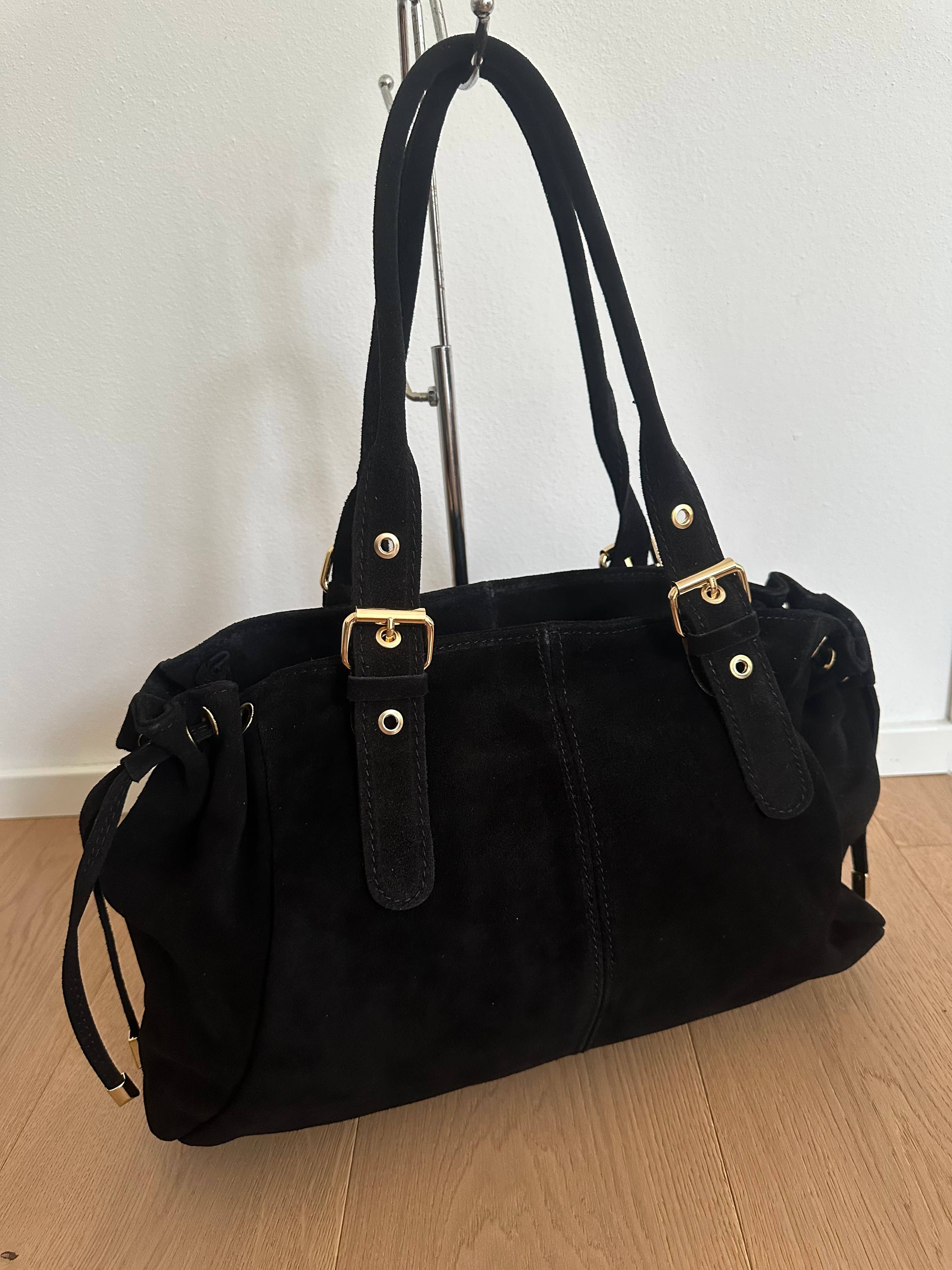 Zhade - Wholesale Schoudertas - Dames - ISABEL groot - suède0