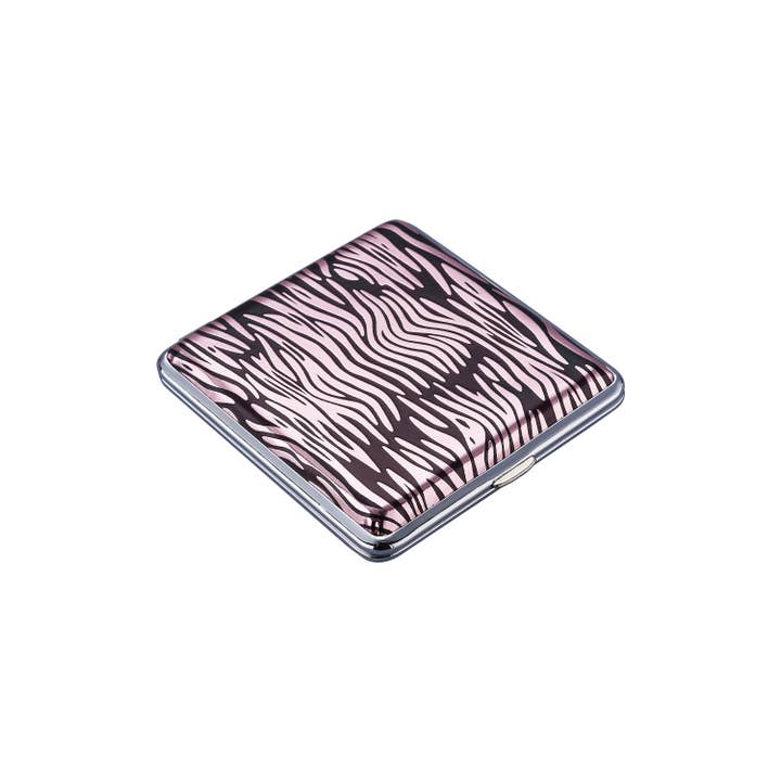 Champ by Polyflame - Vendita all'ingrosso Portasigarette - PORTASIGARETTE CH IN METALLO ZEBRA 20 PZ DL12