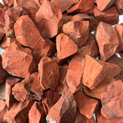 CaNatureLover - Wholesale Spiritual Stone/Crystal - Red Jasper RAW, 0.75"-1.25" Size, RAW Red Jasper,4