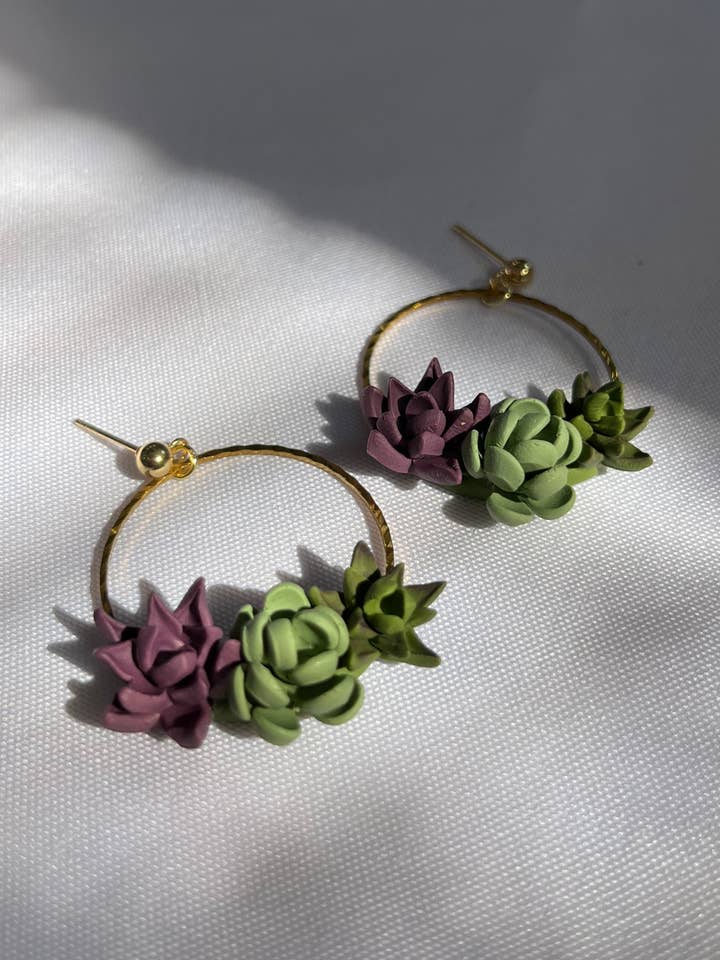 Succulent Wreath for wholesale by Unearthed by Kathryn Peña