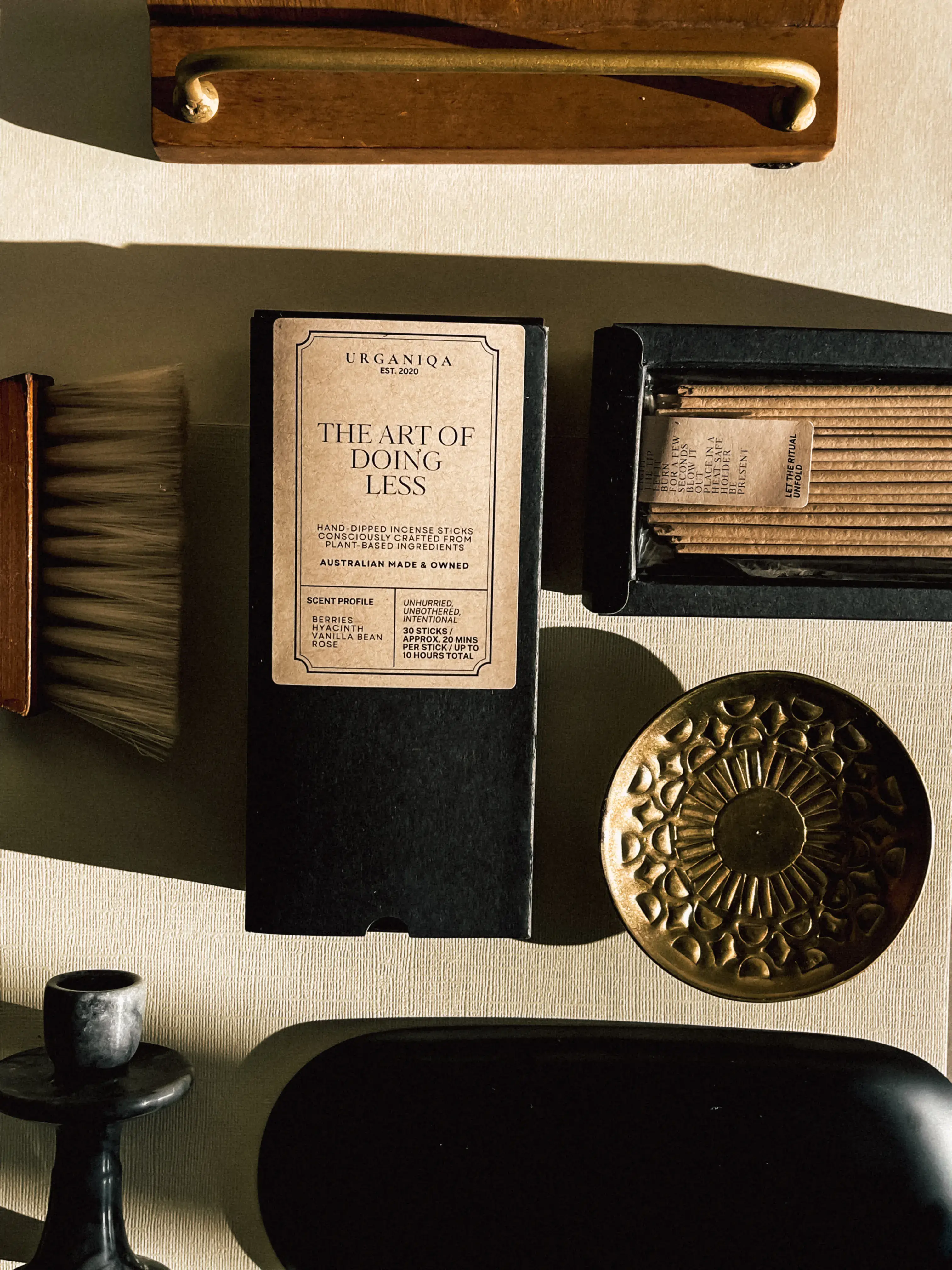 Urganiqa - Vendita all'ingrosso Incensi - L'arte di fare meno incenso | Collezione Grounded3