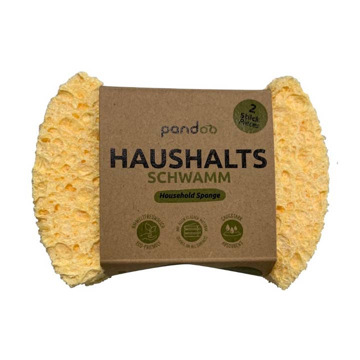Household sponge | Sustainable dishwashing sponge for wholesale by Pandoo