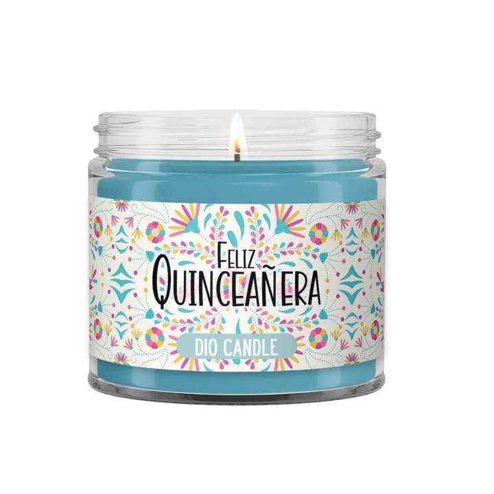 Dio Candle Company - Wholesale Jar/Filled Candle - Quinceañera Birthday Candle3
