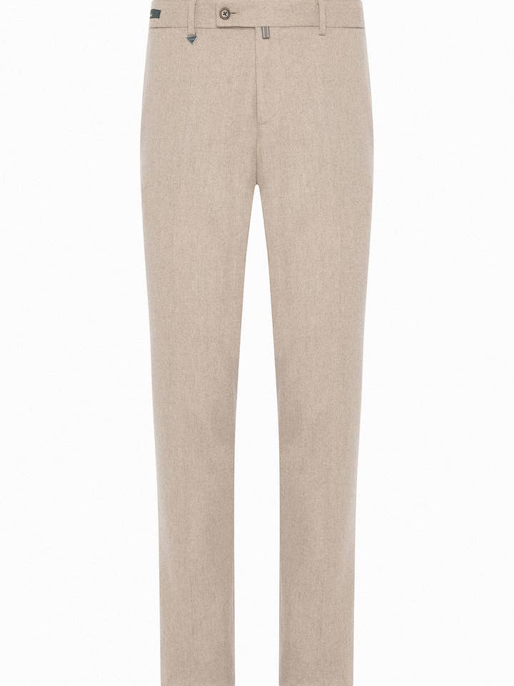 Beige Wollhose 887-1 für den Großhandel von Andrea Nicolotti