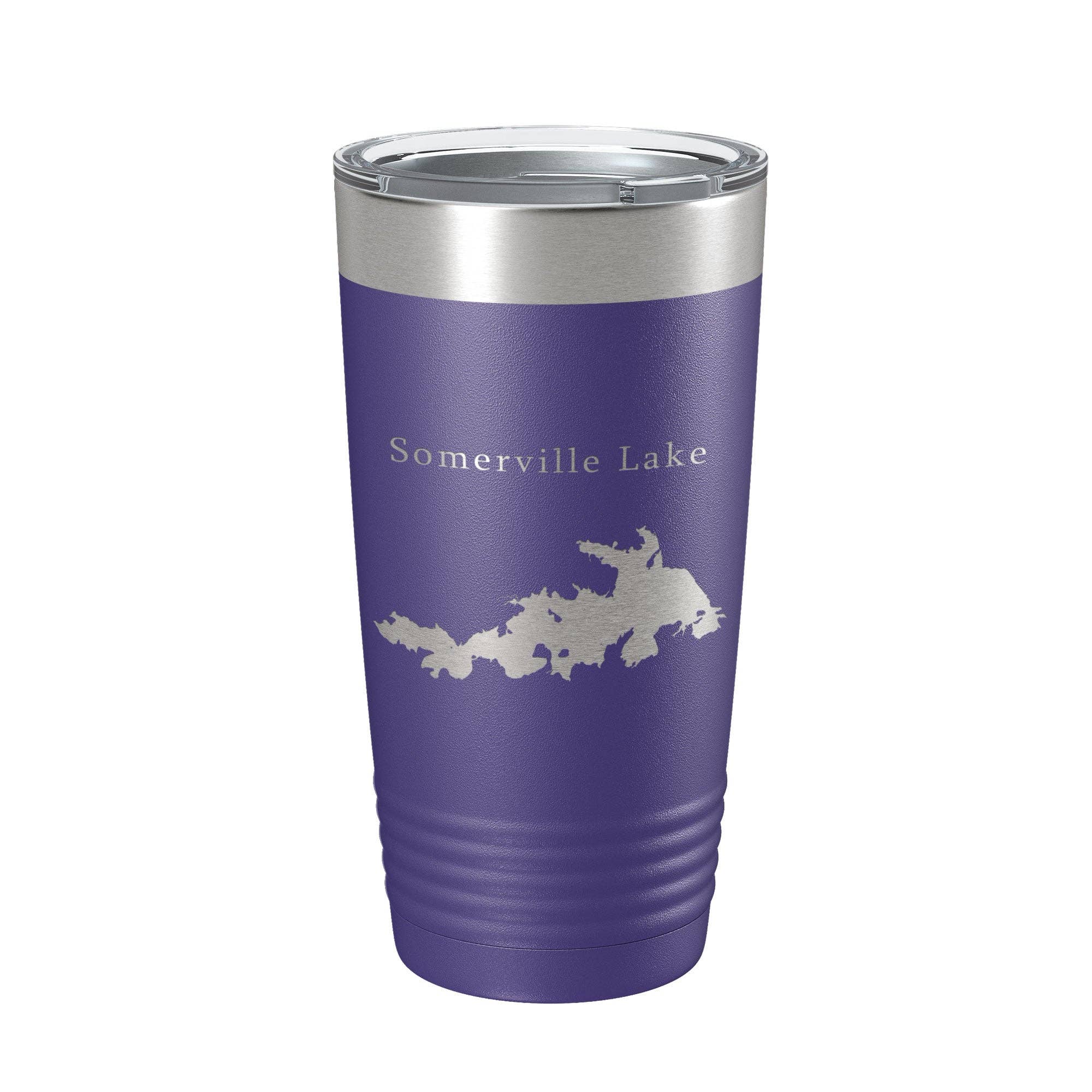 CarveBright - Wholesale Insulated Mug/Tumbler - Somerville Lake Map Tumbler Travel Mug Insulated Laser Engraved Coffee Cup Texas 20 oz7