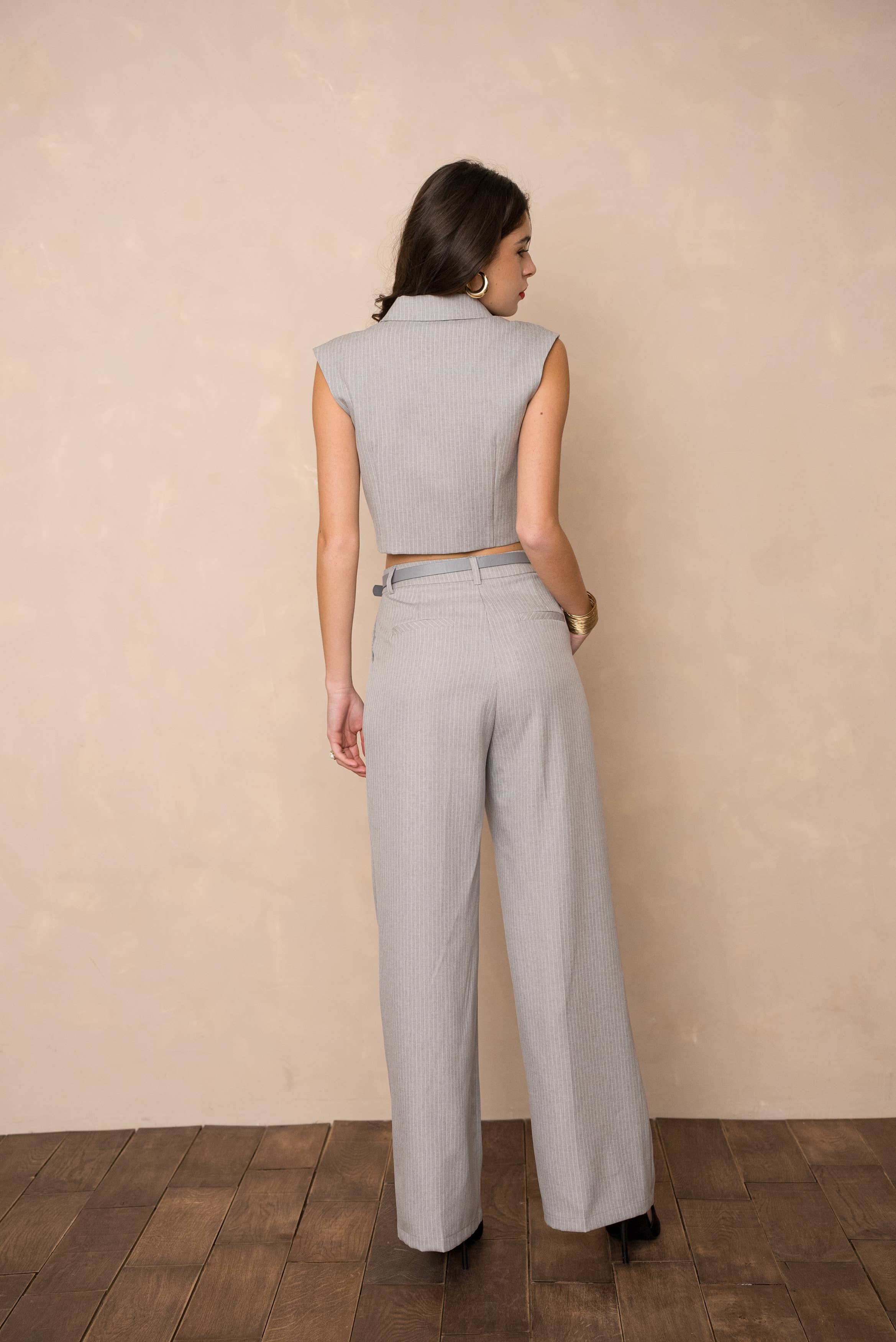 LULUMARY - Wholesale Pants - Women's - Striped pants P98127