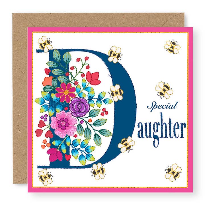 Bouquet Special Daughter for wholesale by Jane Buurman Handmade (Greetings Cards)