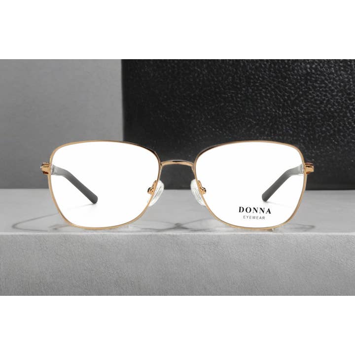 DN3109-C2 Modern Geometric Metal Eyeglasses for wholesale by Donna USA, Inc.