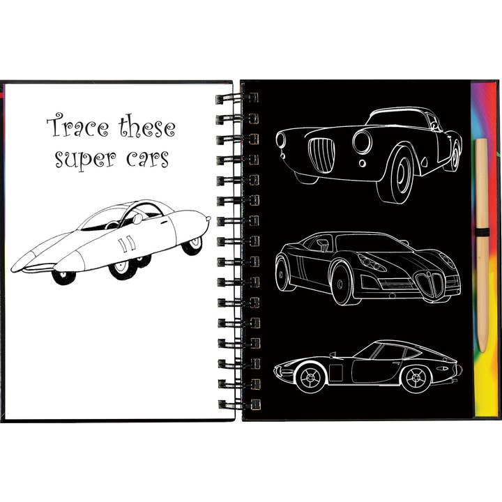 Peter Pauper Press - Wholesale Sketchbook/Sketchpad - Super Scratch and Sketch4