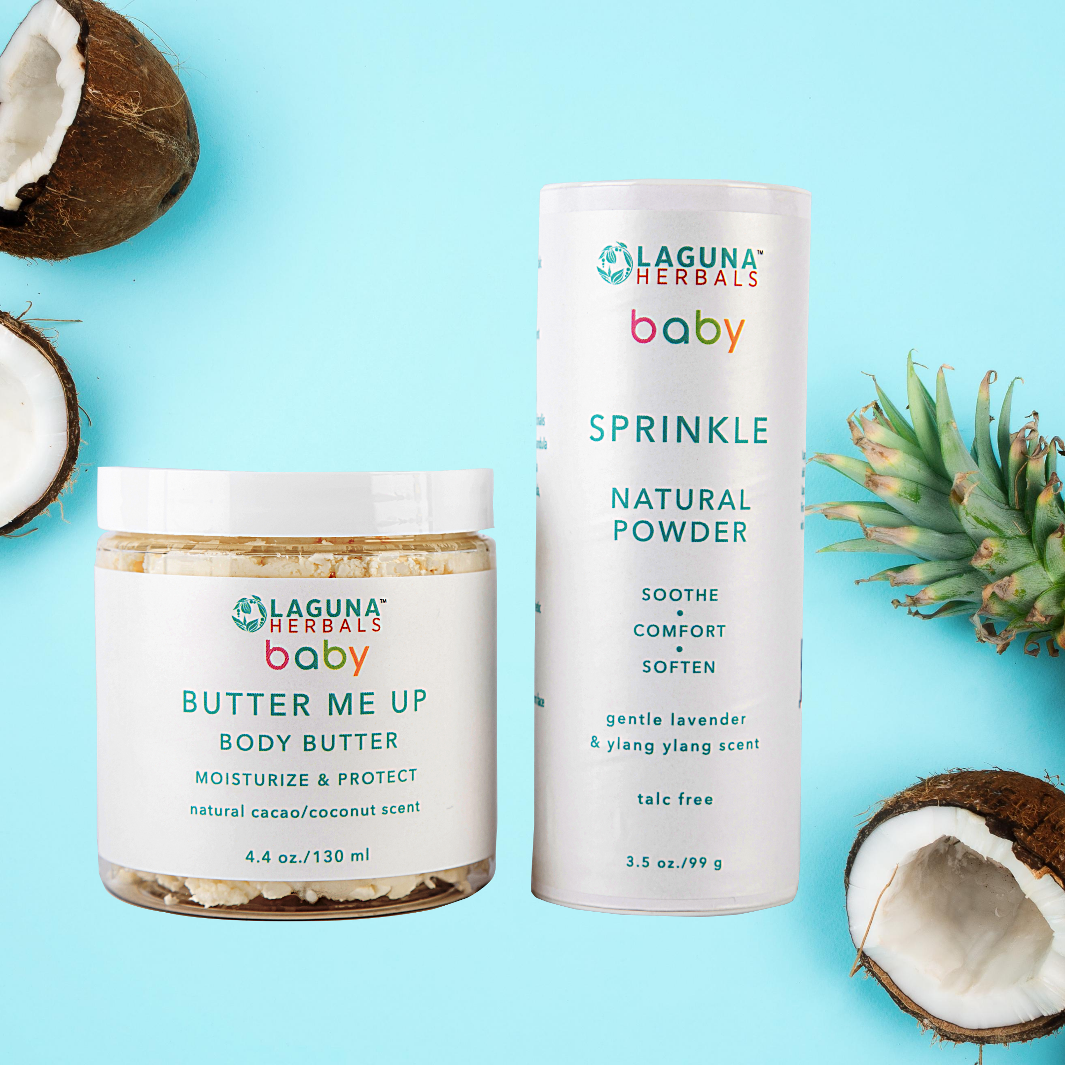 Laguna Herbals - Wholesale Body/Talcum Powder - SPRINKLE organic baby powder3