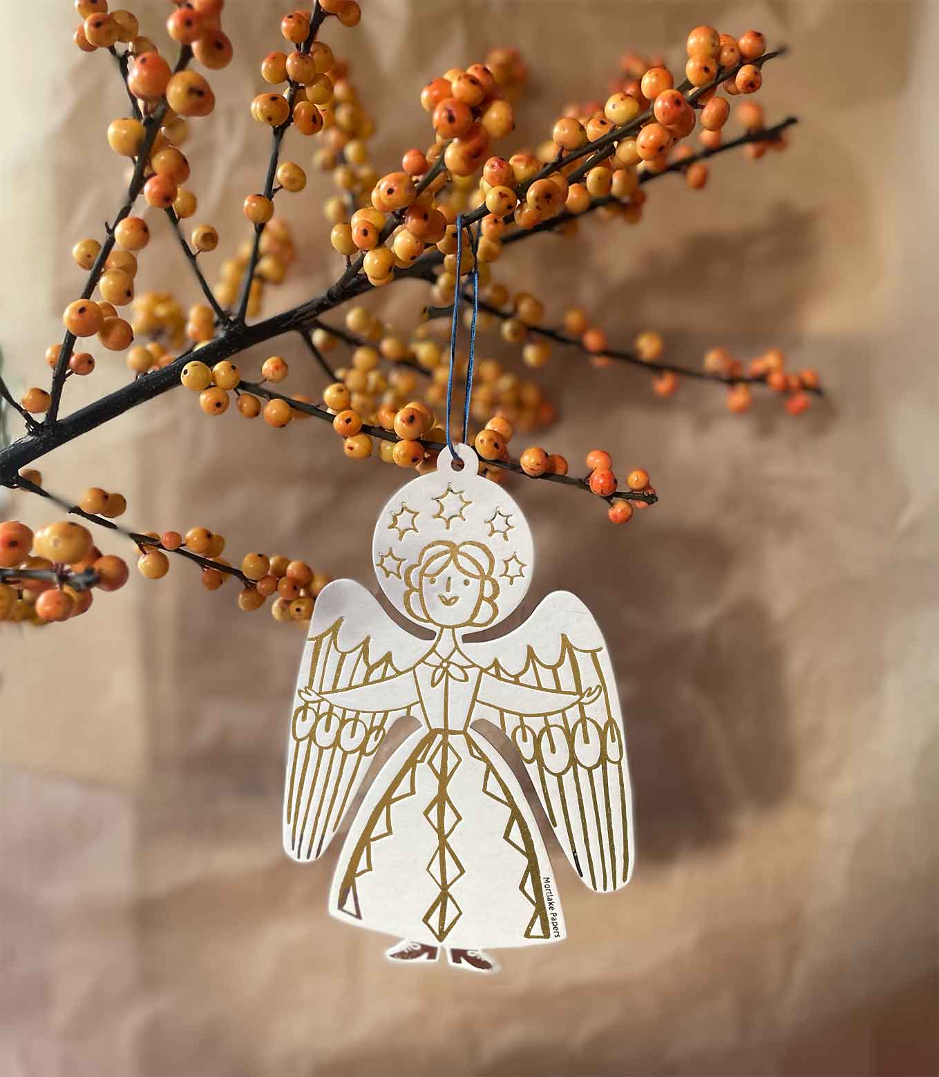 Mortlake Papers - Wholesale Ornament - Angel Ornament | Christmas Decoration | Holiday Ornament1