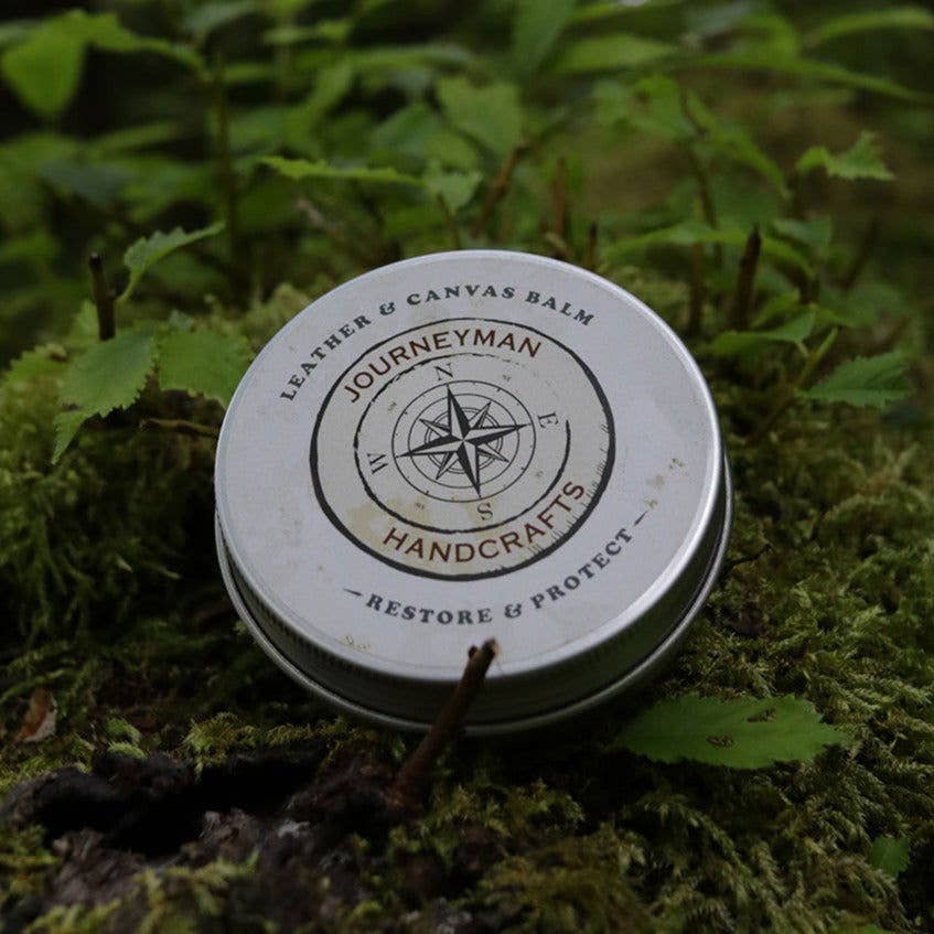 Journeyman Handcraft – wholesale Leather conditioner – Leather and Canvas Balm Tin3