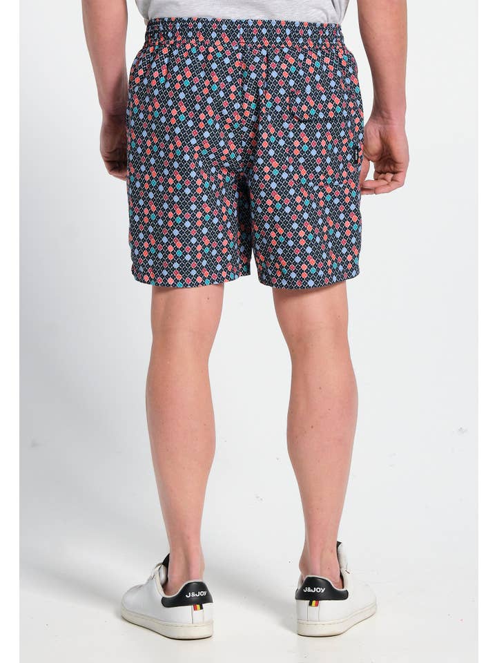 J&JOY – wholesale Badshorts - Herr – Mäns snygga fisktryck badbyxor7