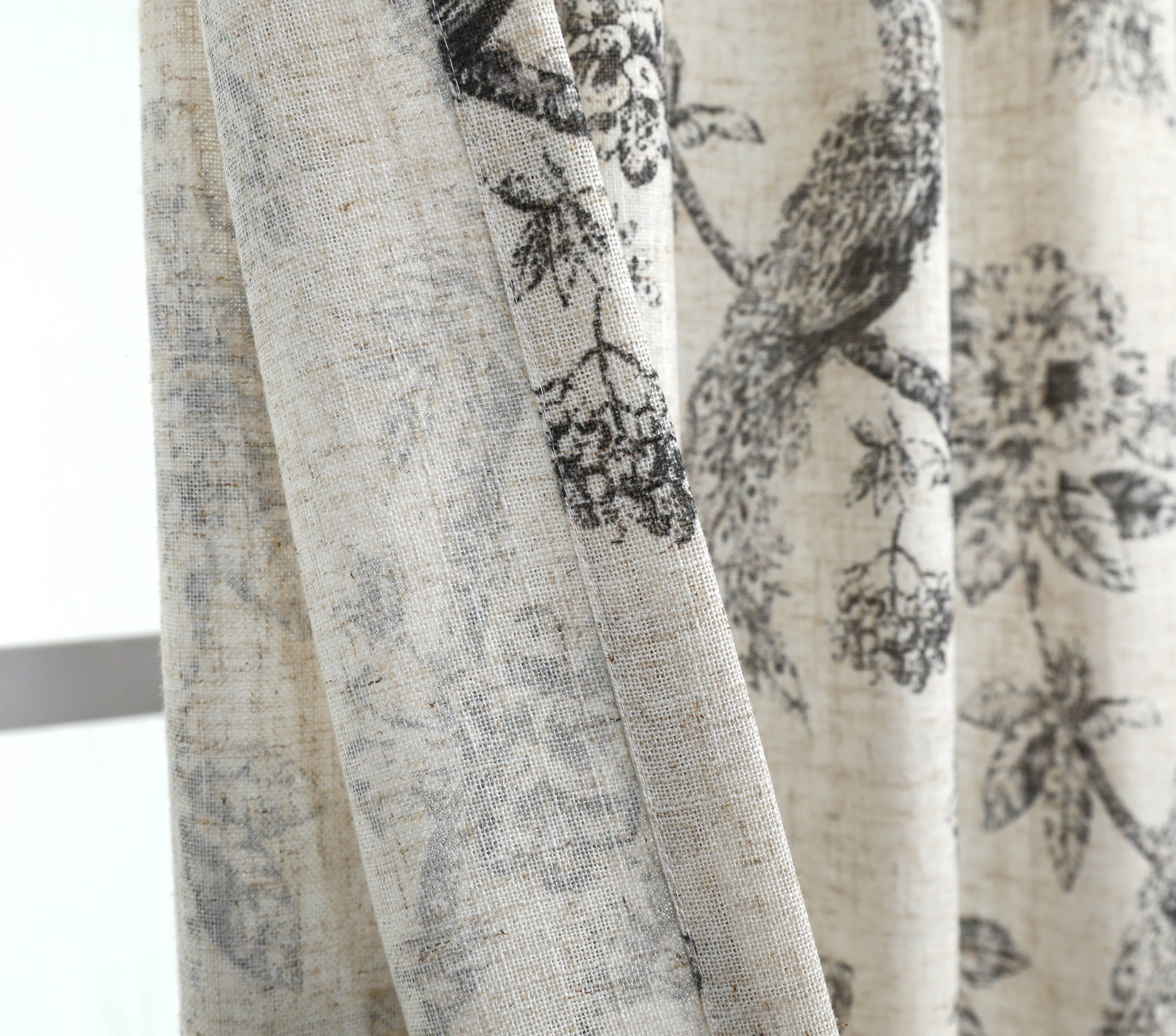 Shadisfy - Wholesale Drape - Peacock Pinch Pleated with Back Tabs Curtain Pair7