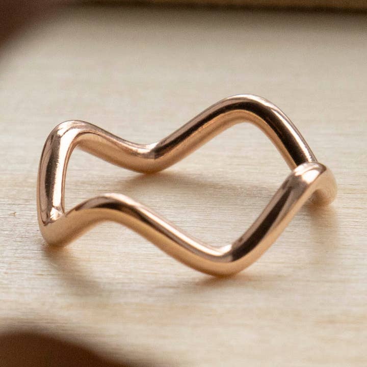 Wave II Ring for wholesale by Ayoka Jewellery