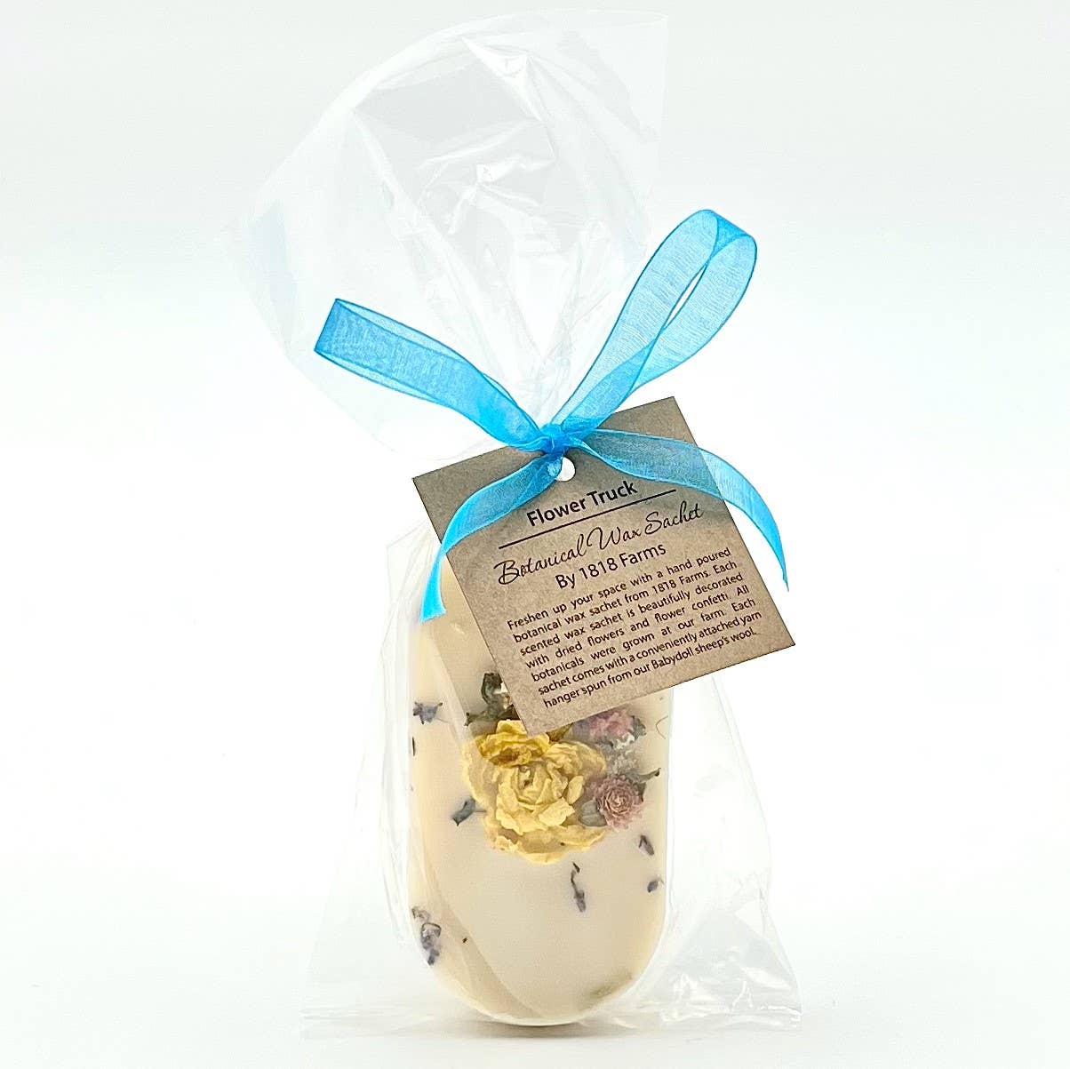 1818 Farms - Wholesale Sachet - Botanical Wax Sachet featuring 1818 Farms Dried Flowers5