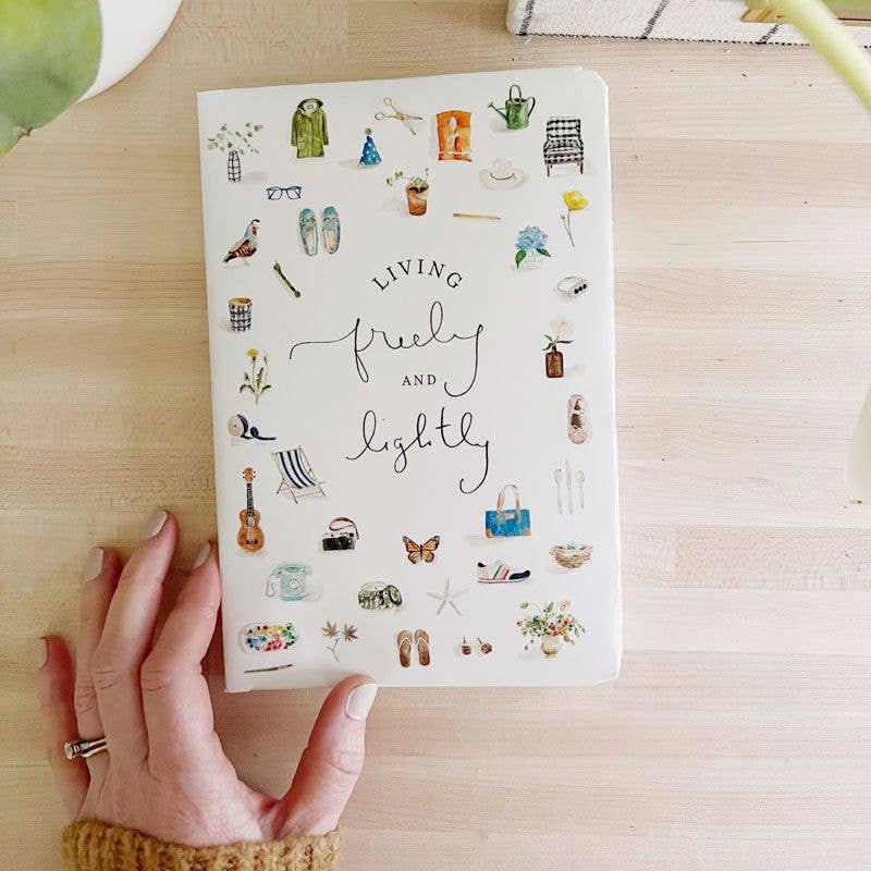 emily lex studio - Wholesale Journal/Diary - living freely and lightly journal1