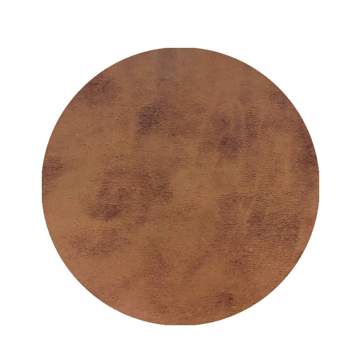 DAVANTI - Wholesale Placemat - Placemats Vegan Leather Round Shape Antimicrobial Copper1