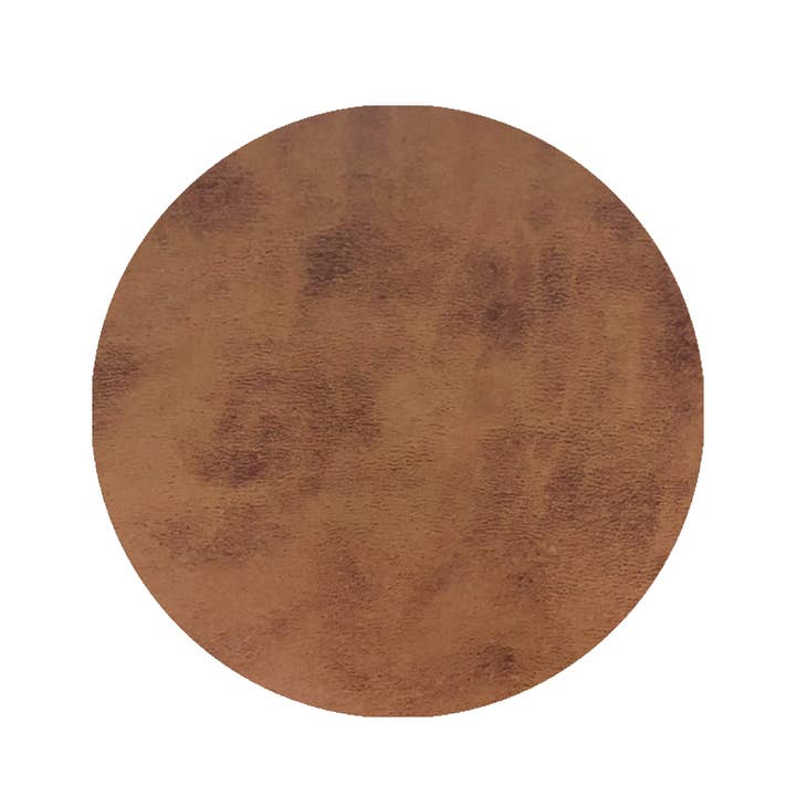 Davanti/Vía Deco Home - Wholesale Placemat - Placemat Vegan Leather Round & Copper (15 in)1