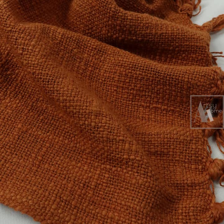 Hand Loomed Mud Cloth Blanket Handmade Throws for wholesale by Artsy Home