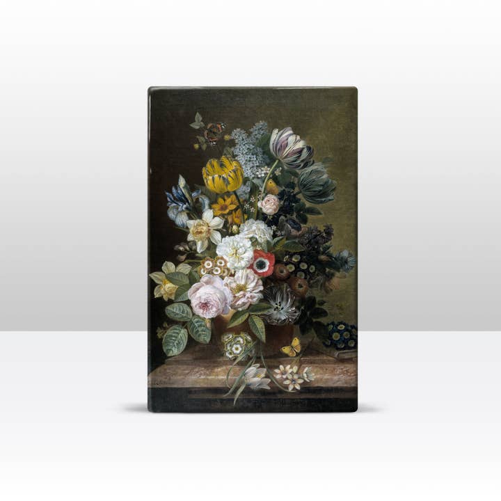 Laqueprint - Wholesale Art Print - Laqueprint - Still life with flowers - Eelke Jelles Eelkema - 19.5 x 30 cm - LP0093