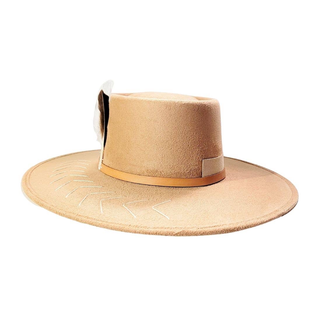 Cammello Cappello a corona Specer Telescope - Cammello in vendita all'ingrosso su Faire4