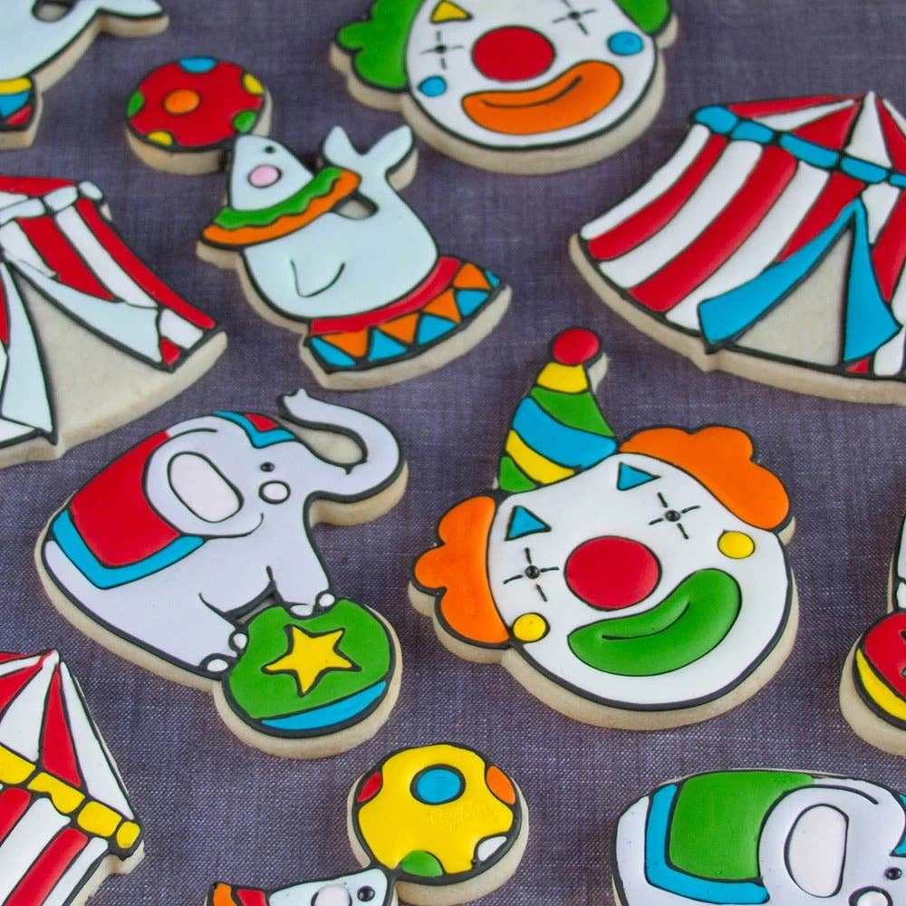 Summitbaking - Wholesale Cookie Cutter - Circus Clown Cutter and Embosser2
