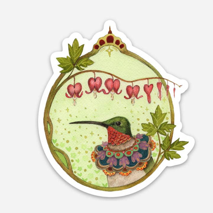 Polanshek of the Hills - Wholesale Sticker - Hummingbird Sticker