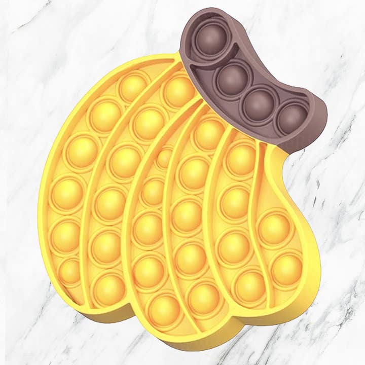 Toyarina - Vendita all'ingrosso Giocattolo fidget - Bambini - Giocattolo Fidget a forma di banana Pop It per bambini per Halloween