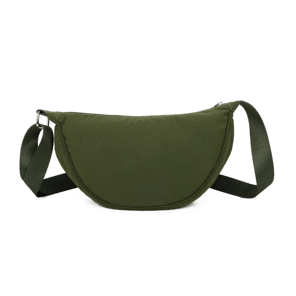 Gallantry – wholesale Midjeväska - Dam – Gallantry Moonline (R-1951) halv-måneformad väska i lättviktsnylon17