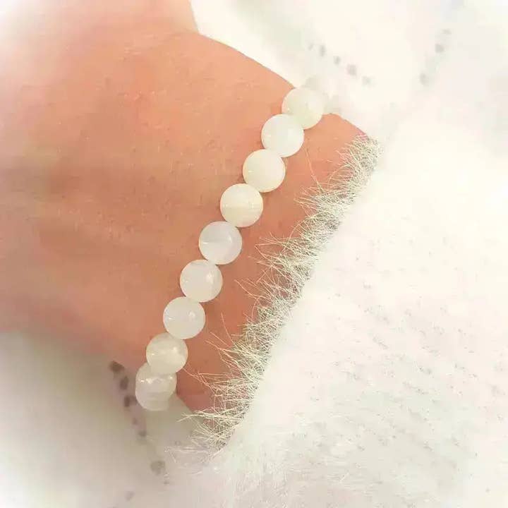Moonstone Nursing Bracelet for wholesale by L'Atelier d'Eva