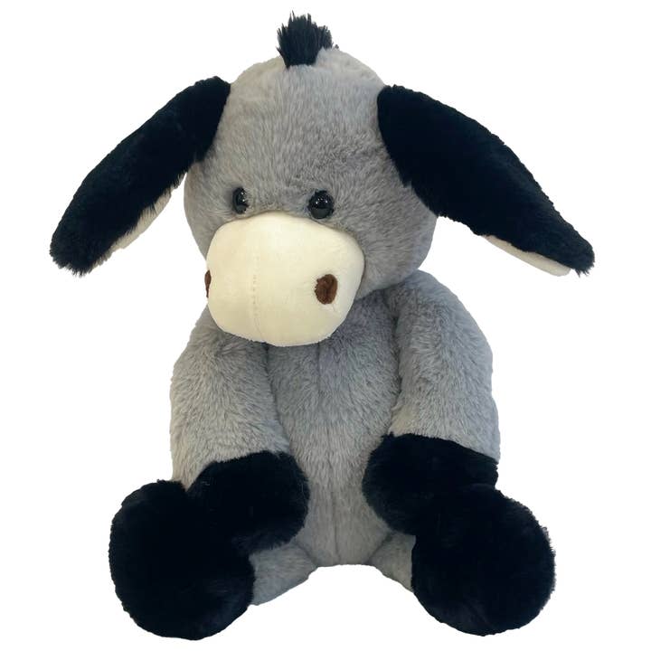 Beverly Hills Teddy Bear Company - Wholesale Stuffed/Plush Toy - Kids & Baby - World's Softest Lushee 16 inch Gray Darly Donkey Plush Toy1