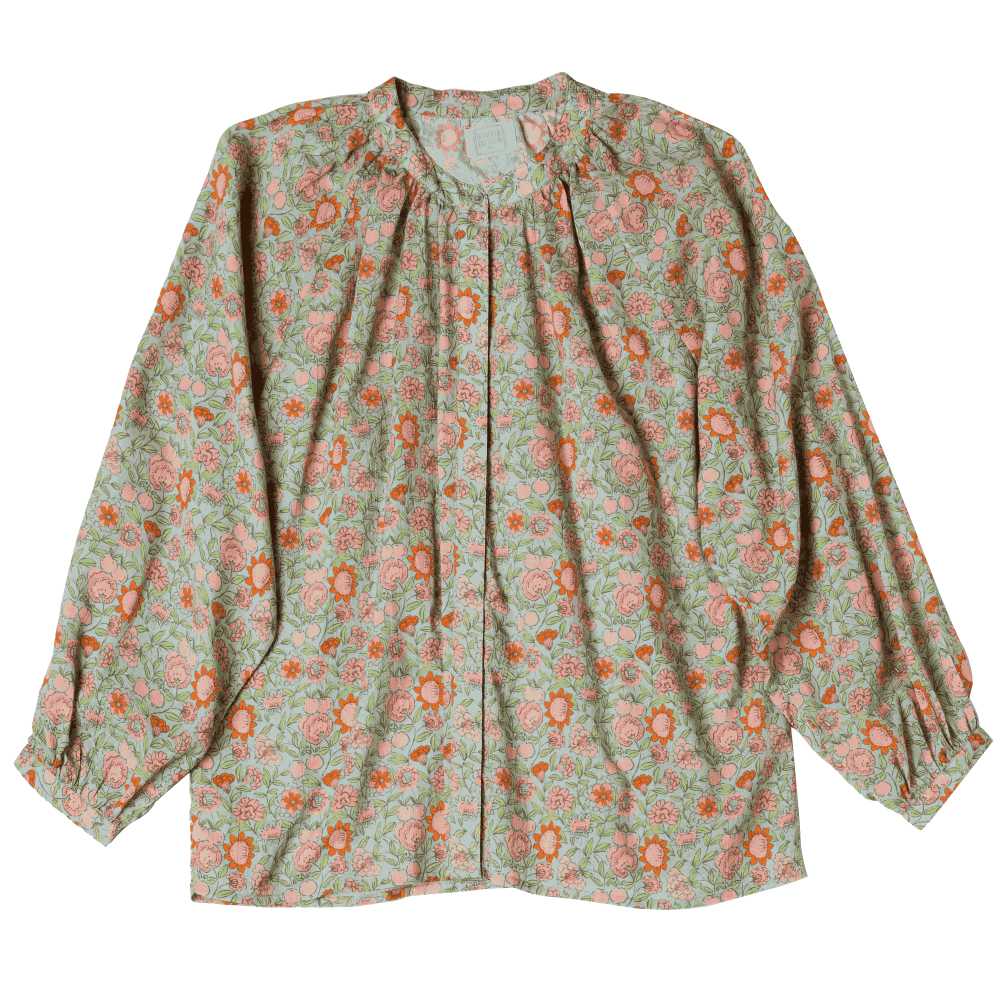 Bonheur du Jour - Wholesale Blouse - Women's - Maia Green Women's Blouse1